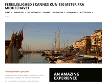 Tablet Screenshot of cannesferie.com